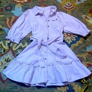 River island lilac denim dress 14